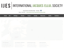 Tablet Screenshot of ellul.org
